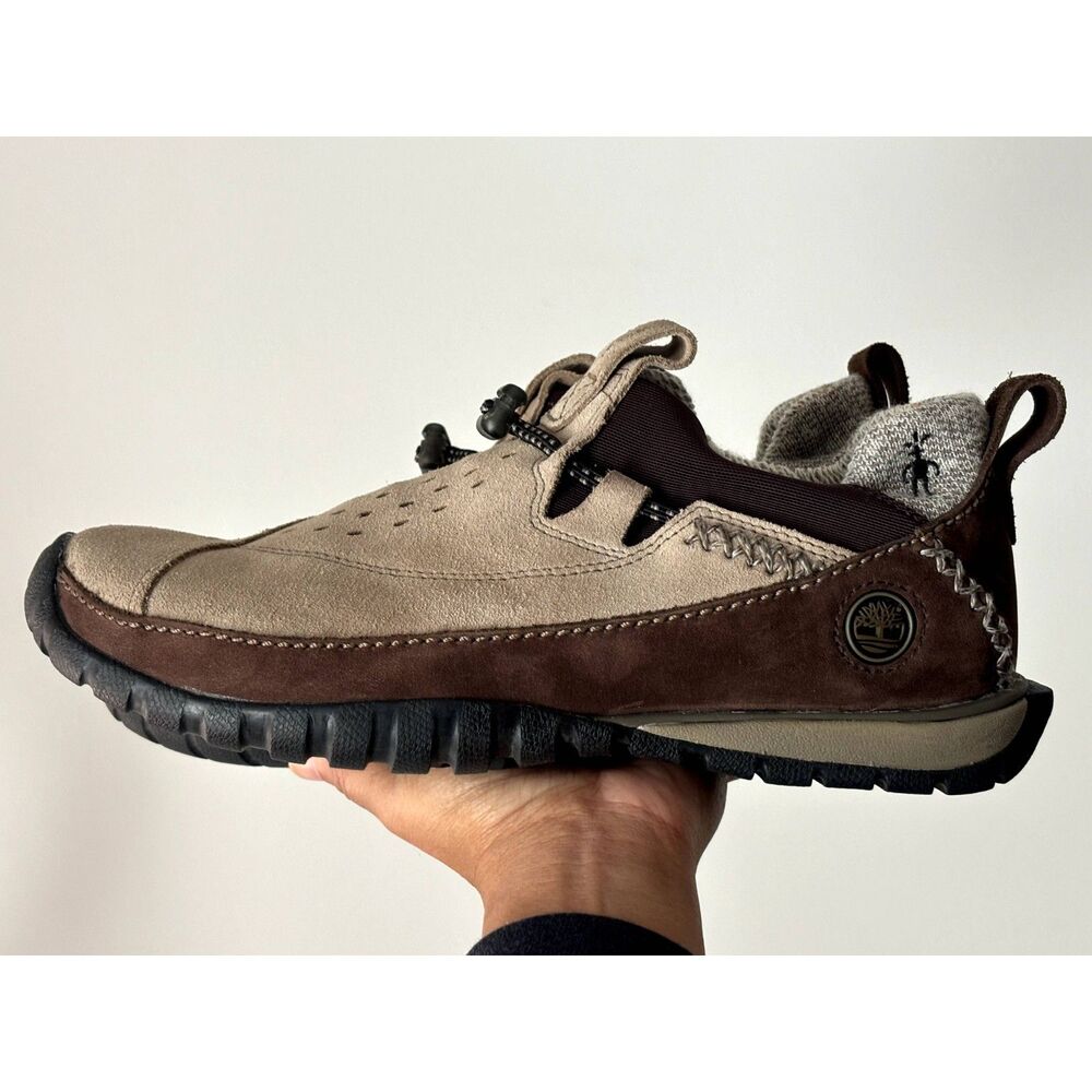 Timeberland xSmartwool Power Lounger Slip-On Suede Leather Shoes Size 6.5 - Picture 2 of 16